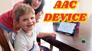 ALL ABOUT GRIFFIN'S COMMUNICATION AAC DEVICE/TALKER