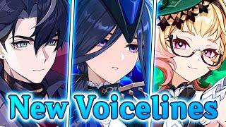 Clorinde Talks About Furina, Emilie, Wriothesley and MORE | Genshin Impact voice lines | ft. Navia