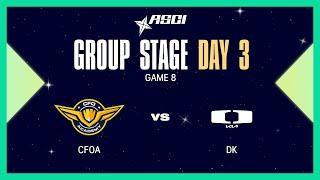 CFOA vs DK | 그룹스테이지 Day3 | 09.10 | 2024 아시아 스타 챌린저스 인비테이셔널