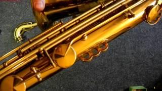 Repairman's Overview (Quickie): 1939 King Zephyr Special Tenor Saxophone