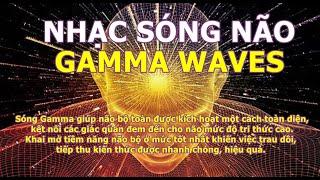 NHẠC SÓNG NÃO GAMMA WAVES - GIÚP KHAI MỞ TRỰC GIÁC -  GIÚP CÁC GIÁC QUAN NHẠY CẢM