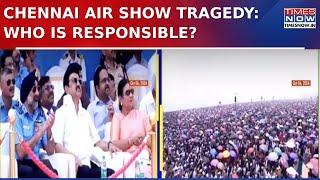 Chennai Air Show Tragedy: VIP Seats For Mantri's, But Nothing For Crowd? War Of Words Erupts In T.N