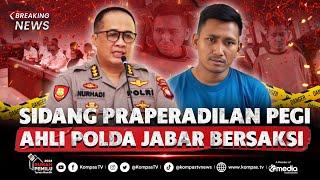 BREAKING NEWS - Sidang Praperadilan Pegi Kasus Vina Cirebon: Ahli Pidana Polda Jabar Bersaksi