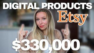 How I made 330k on Etsy with Digital Products