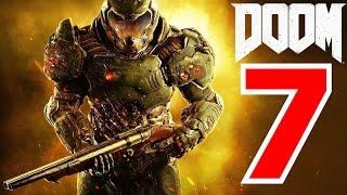 Прохождение Doom 4 (2016). Уровень 7. Аргент-комплекс (уничтожен) "ЗАЧИЩАЕМ БАЗУ ОТ МОНСТРОВ"