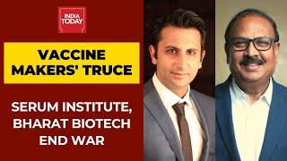 Serum Institute And Bharat Biotech End War; Pledge Smooth Covid Vaccine Rollout In Joint Statement