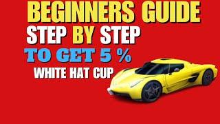 Asphalt 8 / How To Get 5% on  White Hat Cup