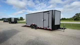 8.5x20 Cargo Craft Enclosed Trailer