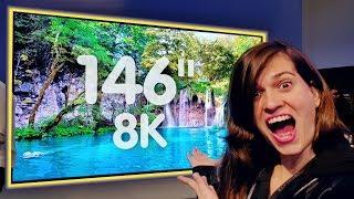 LA TV DE MIS SUEÑOS!! Samsung 146" Microled 8K