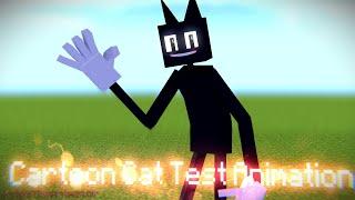 Cartoon Cat Test Animation | Minecraft Animation