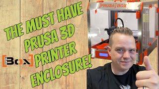 2021 IF YOU HAVE A PRUSA 3D PRINTER, YOU WANT TO SEE THIS VIDEO! PRINTER-BOX/PRUSA-BOX ENCLOSURES!!!