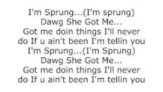 I'm Sprung T Pain ft Akon with lyrics