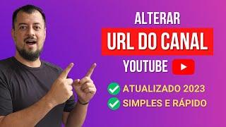 [2023] Como Criar URL PERSONALIZADA - Identificador do Canal Youtube