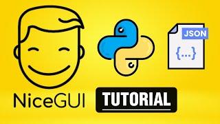 JSON Editor - Python NiceGUI Tutorial 31