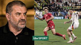 Ange Postecoglu FUMES with VAR Decision! | Germany 2-0 Denmark | ITV Sport