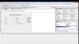 How to make Currency Converter using Java Netbeans