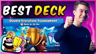 DOUBLE EVOLUTION TOURNAMENT in CLASH ROYALE!