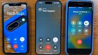 iPhone 15 Pro Max Outgoing Call from iMessage, Reminder & Shared Note + Conference Call