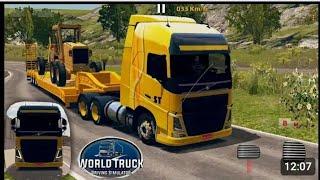 multiple indian usa and euro trucks |offroad runner android gameplay|Truck Driving Simulator#truck