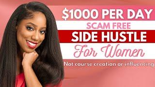 Get Rich In 2025 With THIS $1,000 A DAY A.I Side Hustle For WOMEN