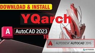 How to Download and Install Yqarch plugin in Autocad Free  / yqarch not showing