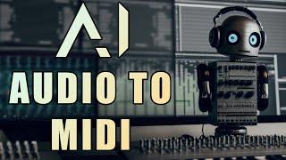 The BEST AI Audio to MIDI tool! (And it's Free!)
