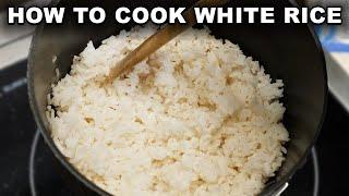 How To Cook: White Rice on the Stove