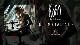 Nu Metal Drum Track | Korn style | 86 BPM