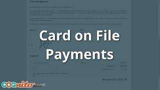 Card on File Payments - Cognito Forms