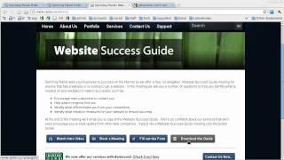 Website Success Guide Tutorial
