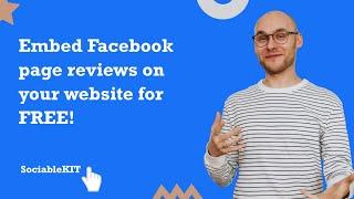 How to embed Facebook Page Reviews on Website?