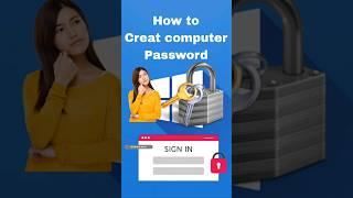 How to change password in computer #windows #passwordsetmyckmputer #tricks #computerbrand #computer