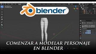 Modelado de Personaje en Blender - Parte 1