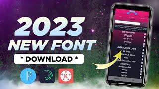 New Fonts for Pixellab 2023 | Stylish English fonts pack download | Pixellab Font Download 2023