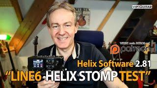 Line 6 Helix Stomp und Helix Software Version 2.81 im Test