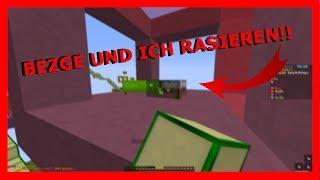 BEZGEHD UND ICH RASIEREN IN BEDWARS | RoadToTop10 - lumiz