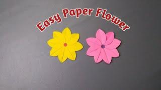 How To Make Paper Flower | Diy Paper Craft | Sadia's Craft World