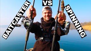 Baitcaster VS Fixedspool! Which is better Lure Fishing for Pike?