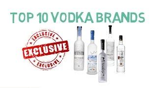 TOP 10 vodka brands