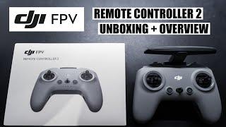 DJI FPV Remote Controller 2 Unboxing + Overview