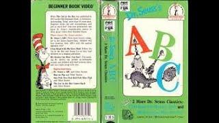 Dr Seuss Beginner Book Videos Dr Seuss's ABC