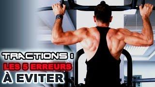 Musculation — Les 5 erreurs à ne pas commettre aux tractions