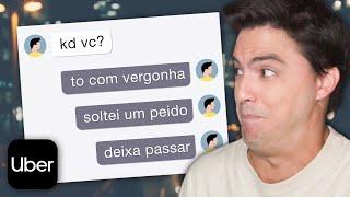 CONVERSAS DE UBER MAIS ENGRAÇADAS! [+10]