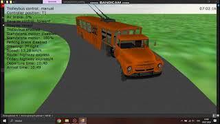 Trancity - trolleybus village 0.6- last video from old version