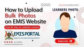 How to Upload-- BULK PHOTOS--- on EMIS web Portal.