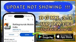 How to update bgmi 3.2 version||Bgmi 3.2 Update not showing in playstore|| Bgmi 3.2 update