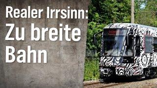 Realer Irrsinn: Zu breite Bahn für Duisburg | extra 3 | NDR