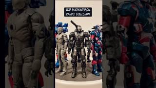 Marvel Legends: MCU War Machine/ Iron Patriot Action-Figure Collection #shorts