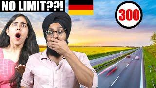 YOU DRIVE THAT FAST!! Indians Reacts to THE GERMAN AUTOBAHN | No speed limit!?
