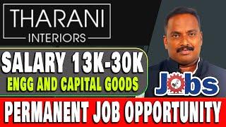 30000 வரை சம்பளத்தில் இன்ஜினியரிங் டிகிரி  / டிப்ளமோ படித்தவர்களுக்கு வேலை 2024 - Tamilnadu Jobs